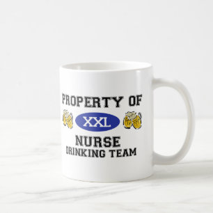 Eigentum des Krankenschwester-trinkenden Teams Tasse