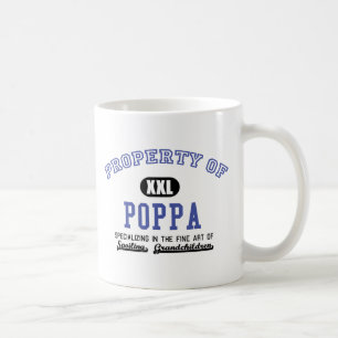Eigentum des Pappas Kaffeetasse