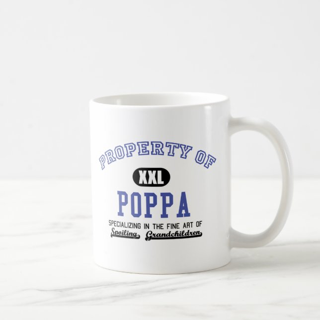 Eigentum des Pappas Kaffeetasse (Rechts)
