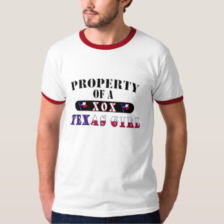Eigentum des TEXAS-Mädchen-Shirts T-Shirt