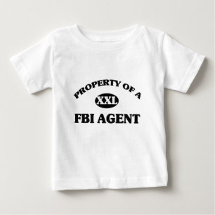 Eigentum eines FBI-AGENTEN Baby T-shirt