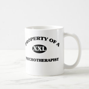 Eigentum eines PSYCHOTHERAPEUTEN Kaffeetasse