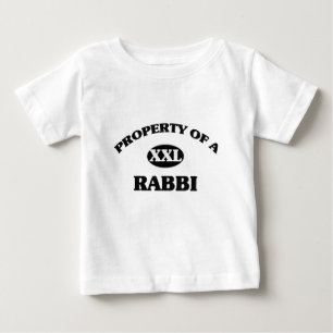 Eigentum eines RABBINERS Baby T-shirt