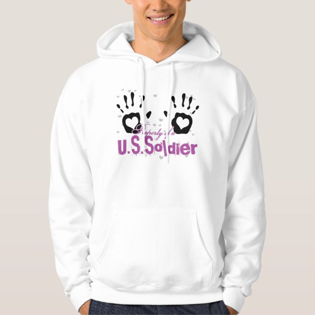Eigentum eines U.S.Soldier Hoodie (Vorderseite)