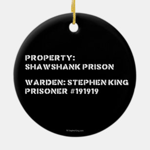 Eigentum: Shawshank Gefängnis Keramik Ornament