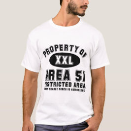 Eigentum von Bereich 51 T-Shirt