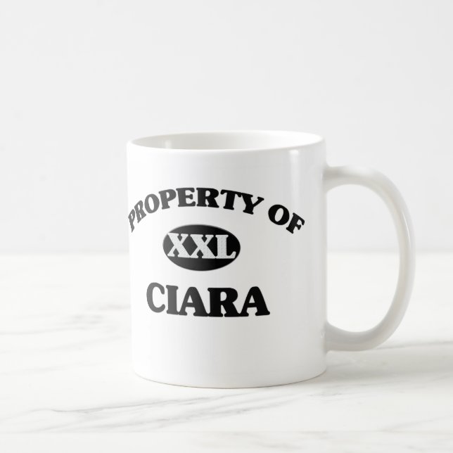 Eigentum von CIARA Kaffeetasse (Rechts)