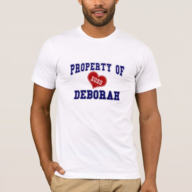 Eigentum von Deborah T-Shirt (Vorderseite)
