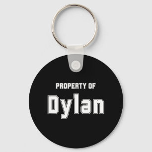 Eigentum von Dylan Funny Bachelorette Geschenke fü Schlüsselanhänger