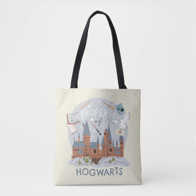 Eigentum von Hogwarts Cartoon-Grafik (Vorderseite)