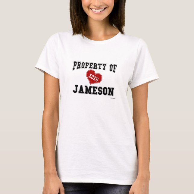 Eigentum von Jameson T-Shirt (Vorderseite)