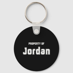 Eigentum von Jordan Funny Bachelorette Geschenke f Schlüsselanhänger