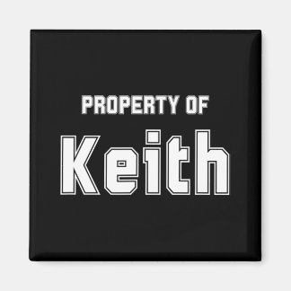 Eigentum von Keith Funny Bachelorette Geschenke fü Magnet