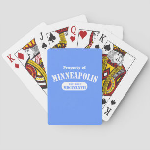 Eigentum von Minneapolis Spielkarten