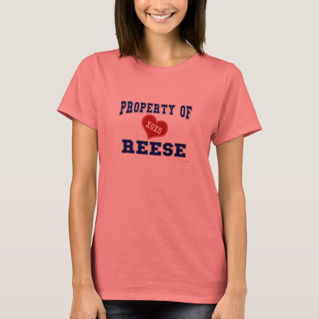 Eigentum von Reese T-Shirt (Vorderseite)