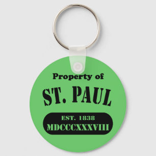 Eigentum von St. Paul Schlüsselanhänger