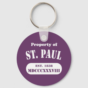 Eigentum von St. Paul Schlüsselanhänger