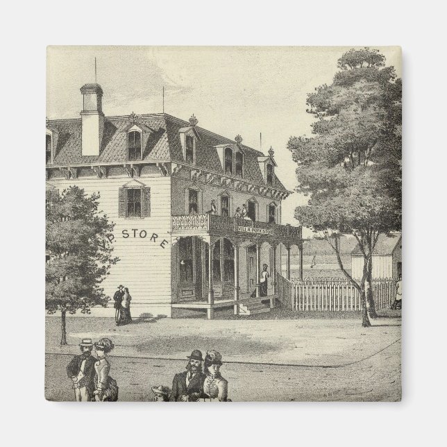 Eigentum von Wm V Reid, Villa Park, NJ Magnet (Vorne)