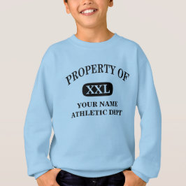 Eigentum von XXL Ihr Name Hoodie