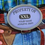 Eigentum von XXL Ihr Name Ovale Gürtelschnalle<br><div class="desc">Sie möchten ein angesagtes Eigentum von XXL Department besitzen? Sie können die Vorlage personalisieren oder beliebige Änderungen vornehmen,  indem Sie auf "Diese Vorlage personalisieren" oder "Bearbeiten" klicken.</div>