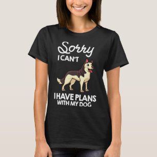 Eigentümer des sibirischen Husky-Hundes 1 T-Shirt