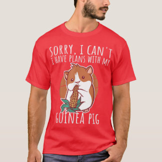 Eigentümer von Guinea Schweinefleisch Sprichwort54 T-Shirt