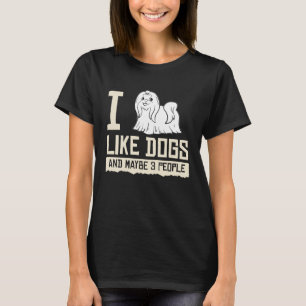 Eigentümer von maltesischen Hunden Welpen Lover 1 T-Shirt