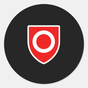 Eigentümerpreis Runder Aufkleber