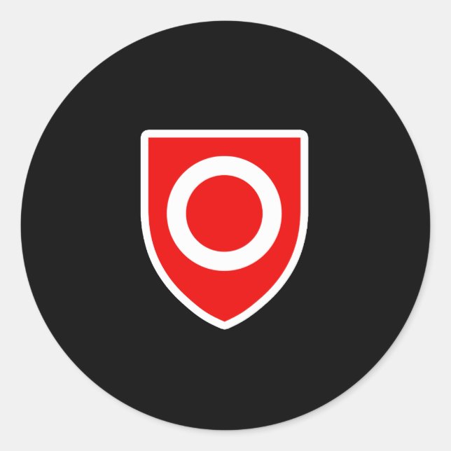 Eigentümerpreis Runder Aufkleber (Vorderseite)