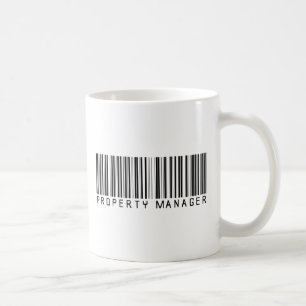 Eigentums-Manager-Bar-Code Tasse