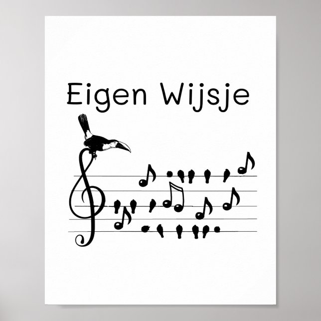 Eigenwijsje Poster (Vorne)