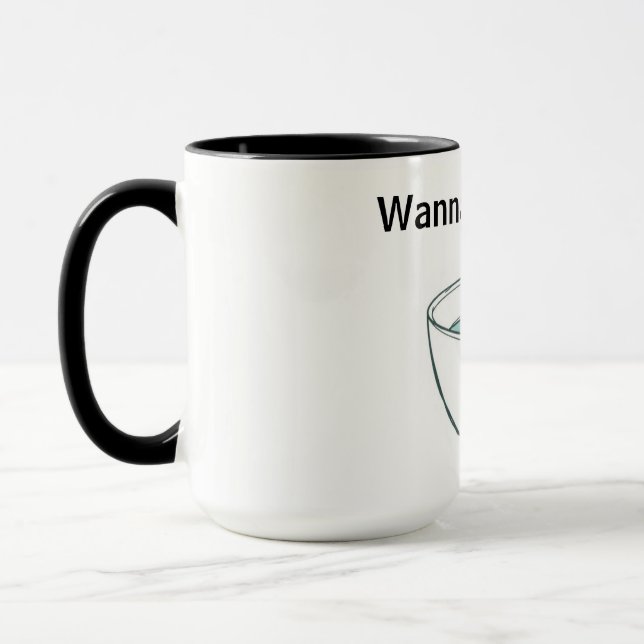 Eigenwillige Teestunde Whimsical Personalisierter  Tasse (Links)