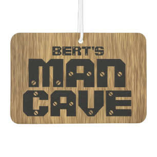 Eigenzied Man Cave Wood Grain Autolufterfrischer