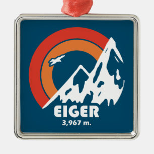 Eiger Sun Eagle Ornament Aus Metall