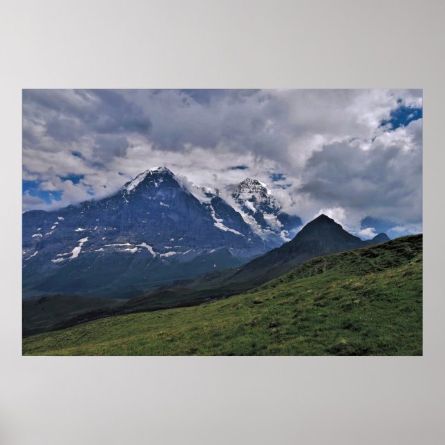 Eiger und Monch Poster (Vorne)