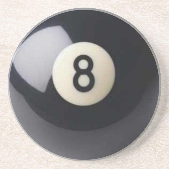 Eight-Ball Untersetzer (Vorne)