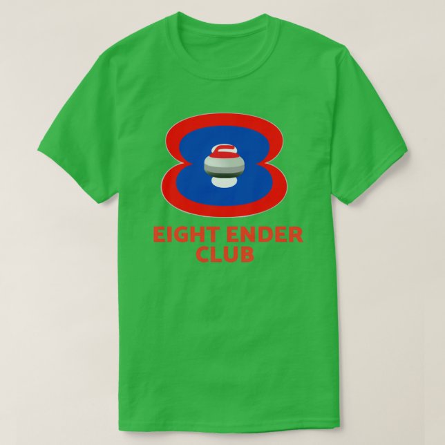 Eight Ender Club Curling T-Shirt (Design vorne)
