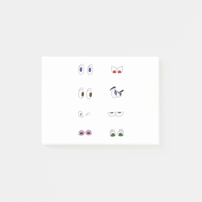 Eight Eyes Set Pack Post-it Klebezettel (Vorderseite)
