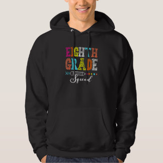 Eighth Grade Squad Team Back To School Hoodie