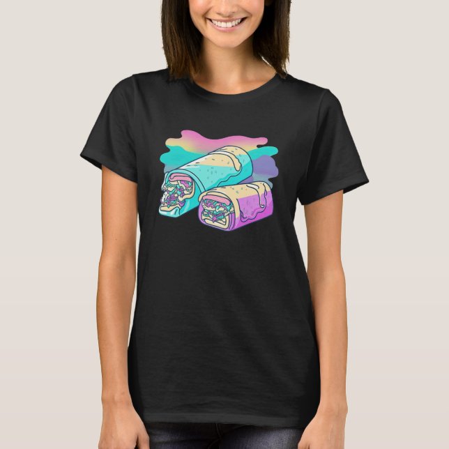 Eighties Inspired Burritos for a Throwback Meal T-Shirt (Vorderseite)