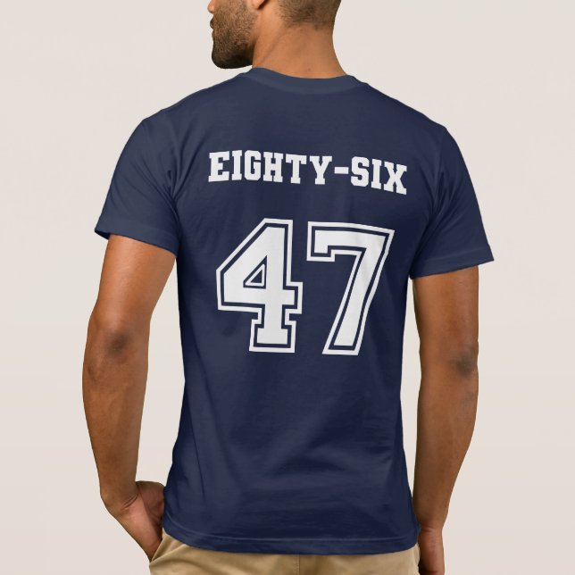 Eighty Six 47 Sports Style T-Shirt (Rückseite)
