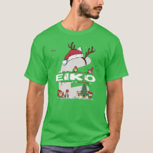 Eiko Christmasw Eiko Name für lustige Weihnachten T-Shirt