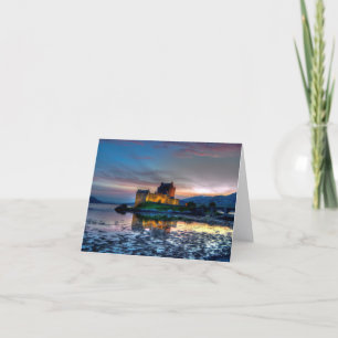 Eilean-Donan-Burg, Schottland Grußkarte Karte
