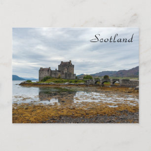 Eilean Donan Castle, Loch Duich - Schottland, UK Postkarte
