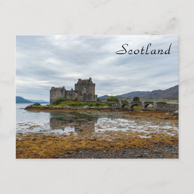Eilean Donan Castle, Loch Duich - Schottland, UK Postkarte (Vorderseite)