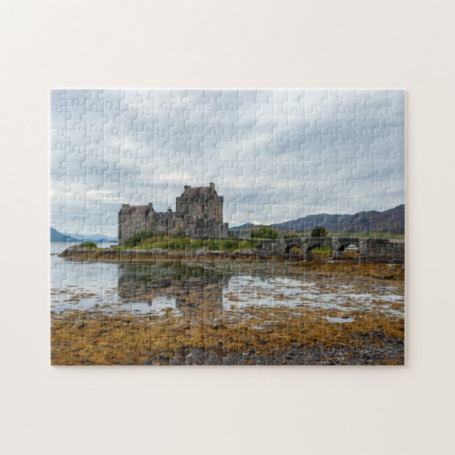 Eilean Donan Castle, Loch Duich - Schottland, UK Puzzle (Horizontal)
