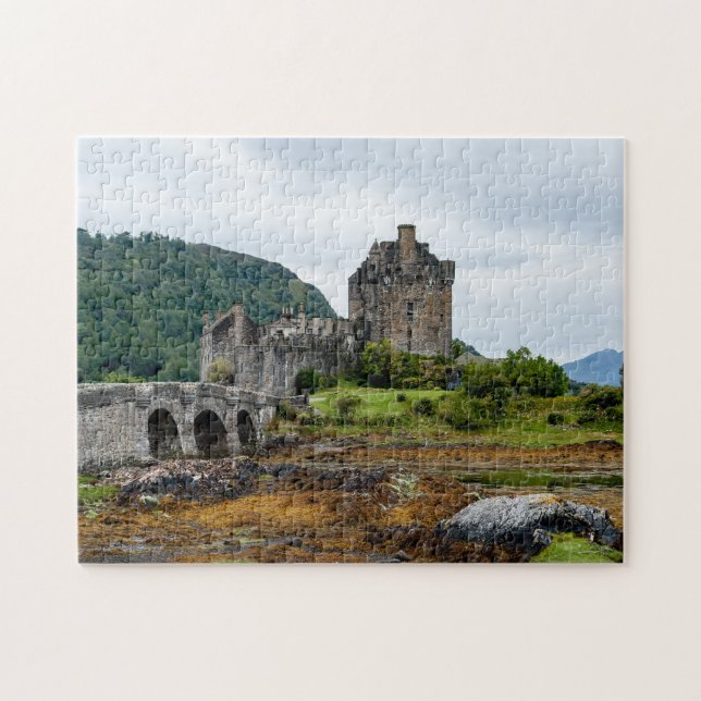 Eilean Donan Castle, Loch Duich - Schottland, UK Puzzle (Horizontal)