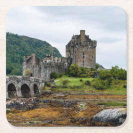 Eilean Donan Castle, Loch Duich - Schottland, UK Rechteckiger Pappuntersetzer