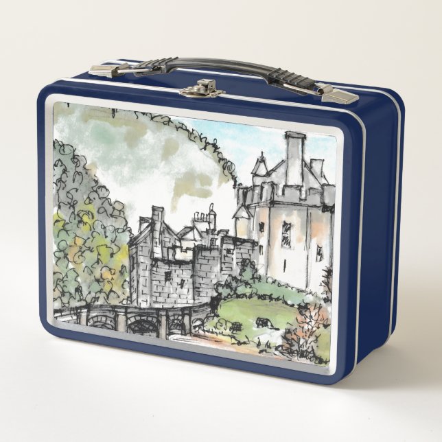 Eilean Donan Castle  Metall Brotdose (Vorderseite)