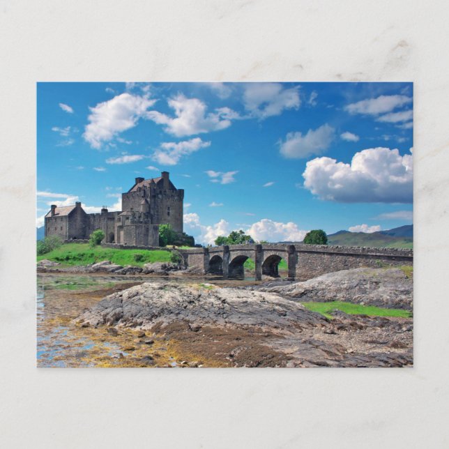 Eilean Donan Castle Postkarte (Vorderseite)
